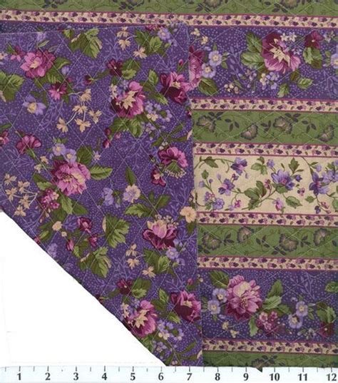 Double Face Quilt Fabric Purple Cntry French Jo Ann Quilt Fabric