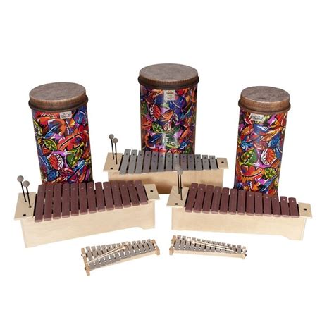 Sonor Global Beat Gbwest Rt Orff And Tubano Set Of 8 Orff Sonor