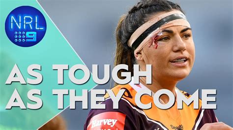 showcasing the toughness of the women s game the nrlw show round 3 nrl premiership 2020