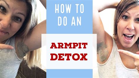 Easy Diy Armpit Detox How To Detox Your Armpits Armpit Rash Armpit