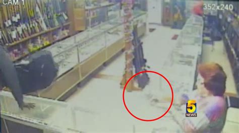 Video Pawn Shop Employee Returns Fire On Armed Robbers Incident Caught On Camera Concealed