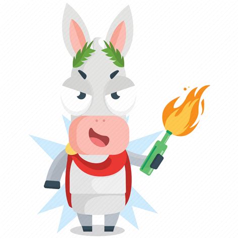 Bottle Donkey Emoji Emoticon Fire Smiley Sticker Icon Download