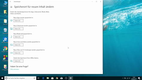 Eine Festplatte Als Standard Speicherort Festlegen Windows 10