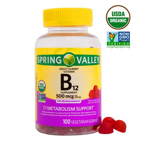 Spring Valley Organic Vegetarian Vitamin B12 Ubuy Chile