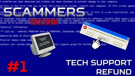 Scammers Exposed Ep 1 Tech Support Refund Youtube