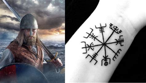 Viking compass vegvisir tattoo viking symbol has become a great source of inspiration in this day and age. How Common Were Viking Tattoos In The Norse Society ...