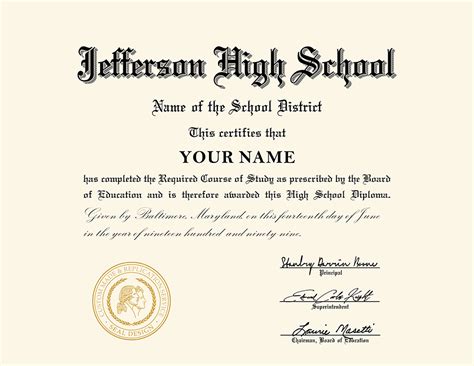 Us High School Diploma Style 12 Buy Diploma Online
