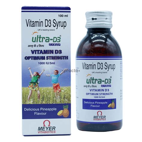 Ultra D3 1000 Iu Syrup Uses Dosage Side Effects Price Composition