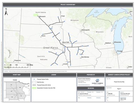 Carbon Pipeline Map Dakota Resource Council