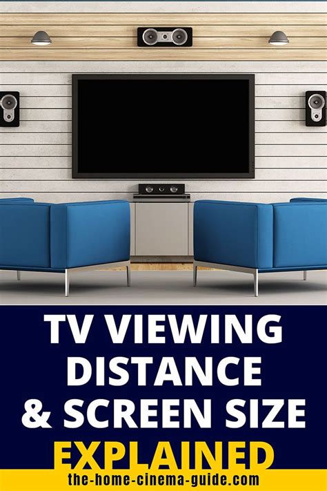 Understanding Tv Viewing Distance And Hdtv Sizes In 2020 With Images