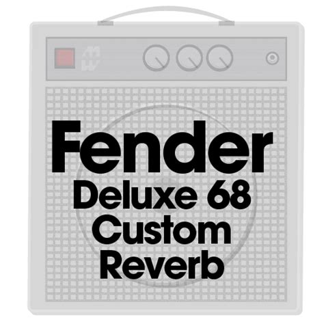 Fender Deluxe 68 Custom Reverb Guitar Amp Replacement Hammond Mfg