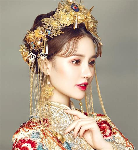 Chinese Crown Wedding Chinese Crown Traditional Chinese Headdress