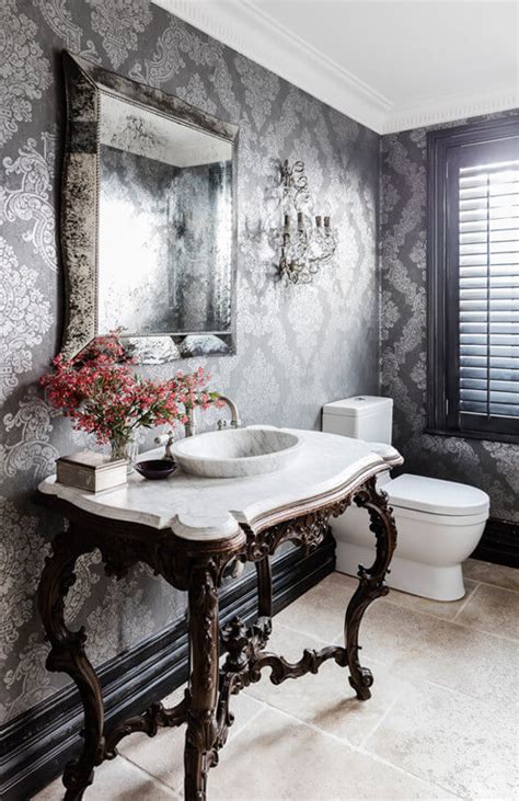 Clever Design Additions To Give Your Powder Room That Wow Factor