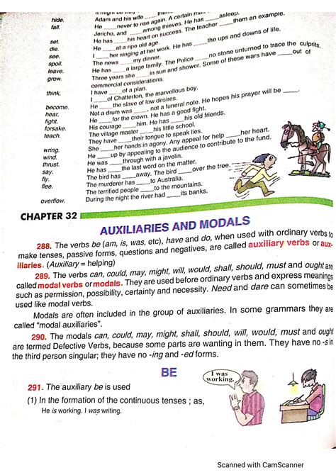 SOLUTION Gcuf English Grammar Auxiliaries And Modals Notes Studypool