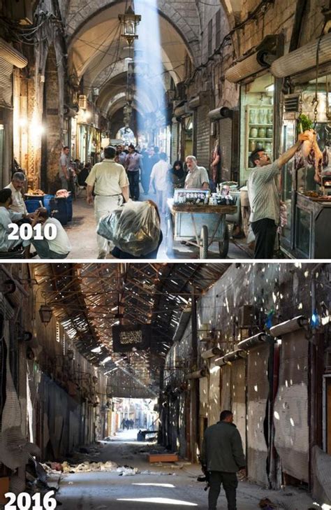 Syria ‘before And After Photos Reveal Wars Terrifying Toll