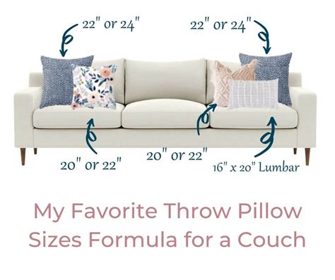 The Ultimate Guide To Couch Throw Pillow Sizes And Arrangements