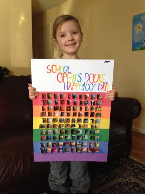 10 Easy Poster Ideas To Celebrate Your Childs First 100 Days Of School