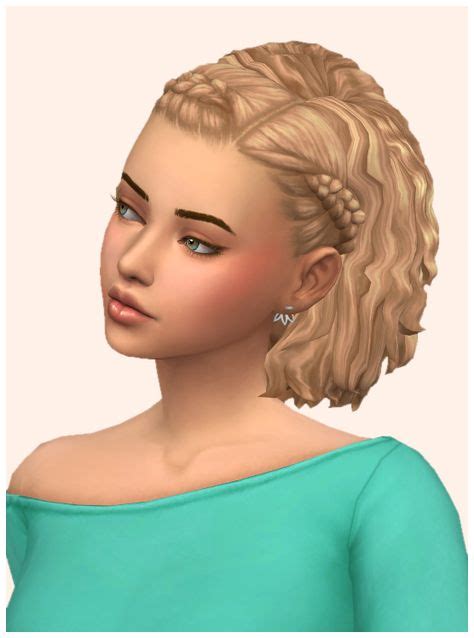 77 Idées De Sims 4 Hair Cc Sims Cheveux Sims Sims 4 Contenu