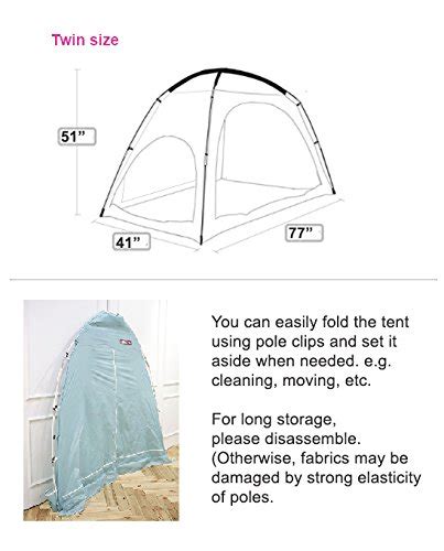 Floorless Indoor Privacy Tent On Bed Celestes Toys And Ts
