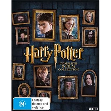 Harry Potter Complete 8 Film Collection Dvd Buy Now At Mighty Ape Nz