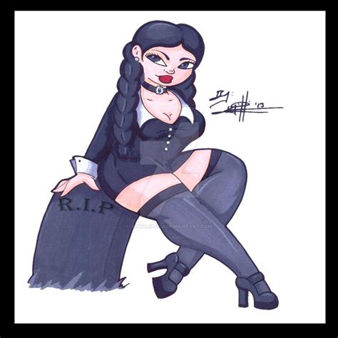 Wednesday Addams Pinup By Kphillips702 On Deviantart
