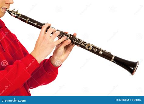Clarinet Player Stock Photo Image Of Keys Musician 30483554