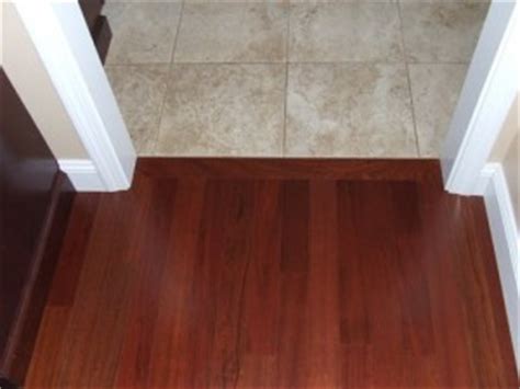 Add the perfect finish to your shaw laminate flooring. Tile to wood transition (flooring, installing, molding ...