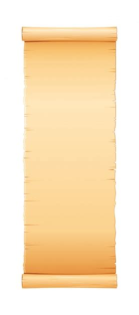 Premium Vector Papyrus Scroll Parchment Paper With Old Texture