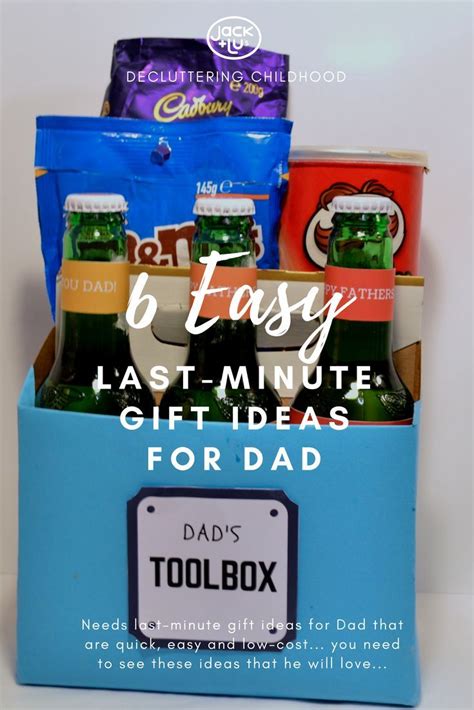 Maybe you would like to learn more about one of these? Easy, Last Minute Father's Day Gift Ideas | Christmas gift ...