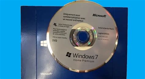 Microsoft Windows 7 Home Premium Sp1 Dvd Officiel 64 Bit Langue