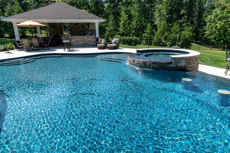 Watchung Nj Custom Inground Swimming Pool Design And Construction