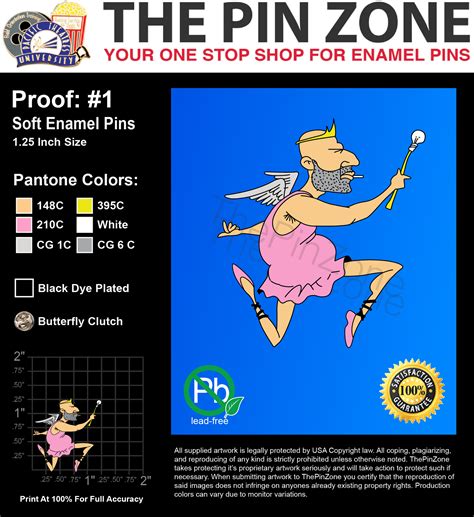 100 Good Idea Fairy Lapel Pins Proof 1 Thepinzone