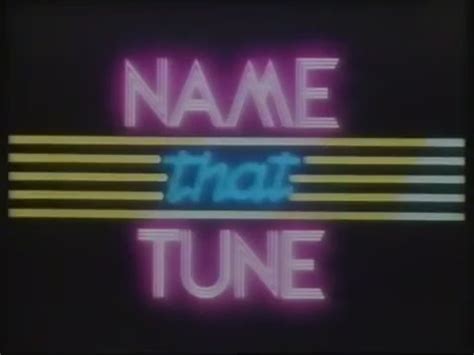 Name that tune is an american television music game show. Name That Tune (UK, 1984) - YouTube