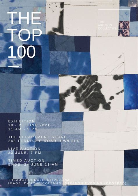 The Top 100 Exhibition At The Department Store In London