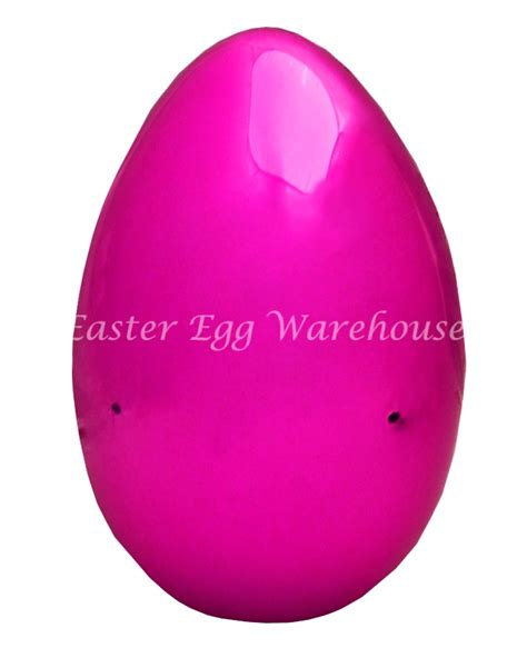 Vertical Decorative Fillable Egg Pink 14cm Easter Egg Warehouse