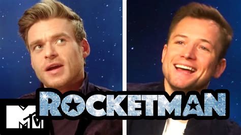 Rocketman Gay Sex Scene Taron Egerton Richard Madden Talk Intimacy MTV Movies YouTube