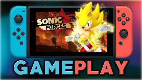 Sonic Force Super Sonic Dlc Gameplay Nintendo Switch Youtube