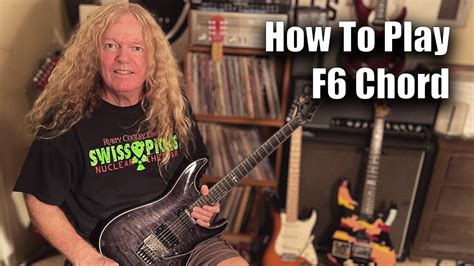 How To Play F6 Chord On Guitar Youtube