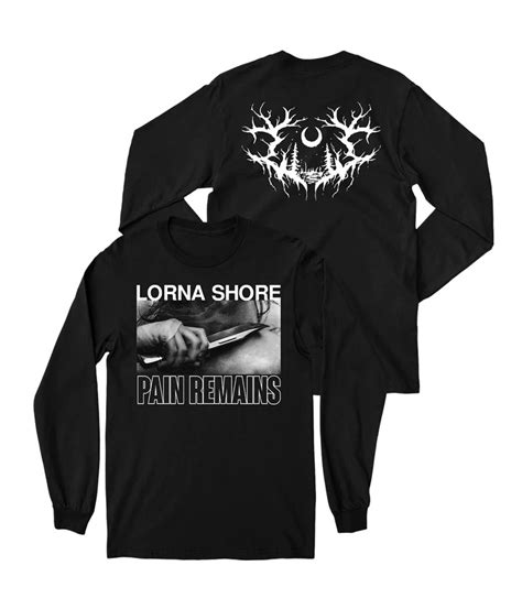 Lorna Shore Sweatshirts Pain Remains Long Sleeve Pullover Sweatshirt