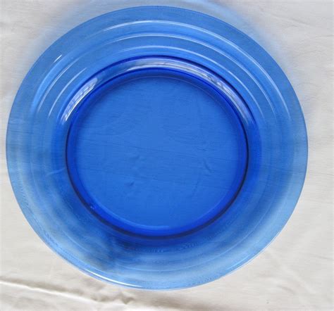 Hazel Atlas Cobalt Blue Moderntone Glass Plate Antique Price My Xxx