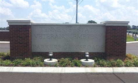 Tennessee State Veterans Cemetery In Parkers Crossroads Tennessee