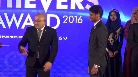 Vice President Attends A Level National Top Ten Award Ceremony 2016