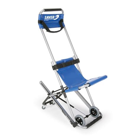 His aluminum ems stair chair is designed to help emts transport patients through tight spaces and up or down stairs, safely and efficiently. Saver Safe Evacuation Chair - Patron Group