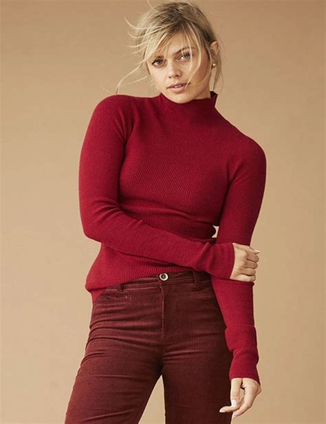 Emerge Ribbed High Neck Sweater Crossroads