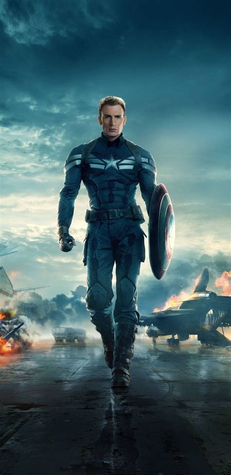 Captain America The Winter Solider Textless Wallpaper Marvel Captain