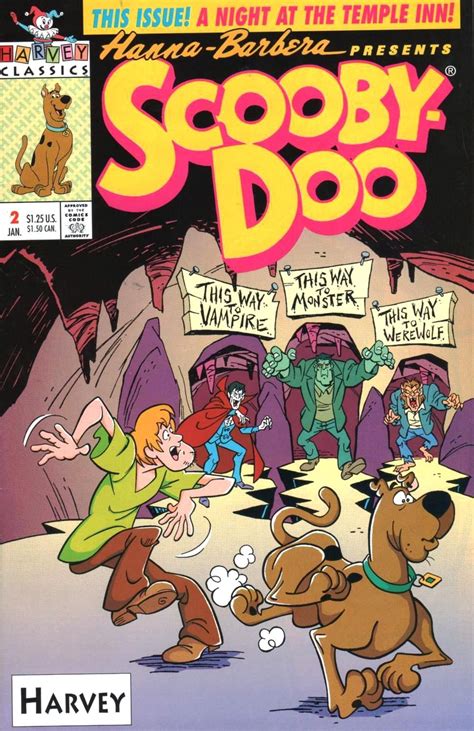 Harvey Classics Scooby Doo Comic 2 January 1993 Comic Relief