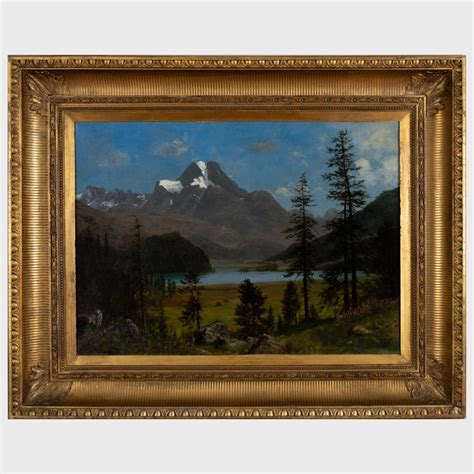 At Auction Albert Bierstadt Albert Bierstadt 1830 1902 Longs Peak