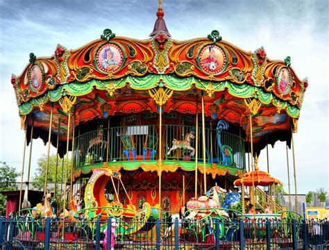 Hot Sale Double Decker Grand Carousel Ride For Sale Attractive