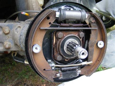Many cars have drum brakes on the rear wheels and disc brakes on the front. Braking Basics Part 1: Drum Brakes - Restomods.com