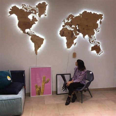 Awasome World Map On Wall Ideas Parade World Map With Major Countries